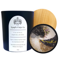 Valkyrie • 12oz Soy Crystal Candle (Black Glass)